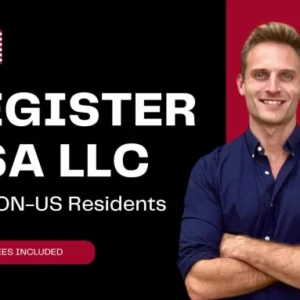 I will register US llc company for non USA residents, legal ein business registrations